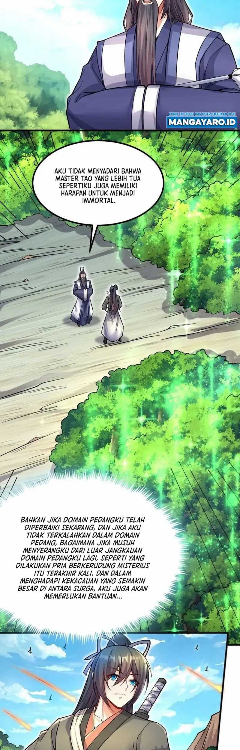 With a Sword Domain, I Can Become the Sword Saint Chapter 122 Gambar 19