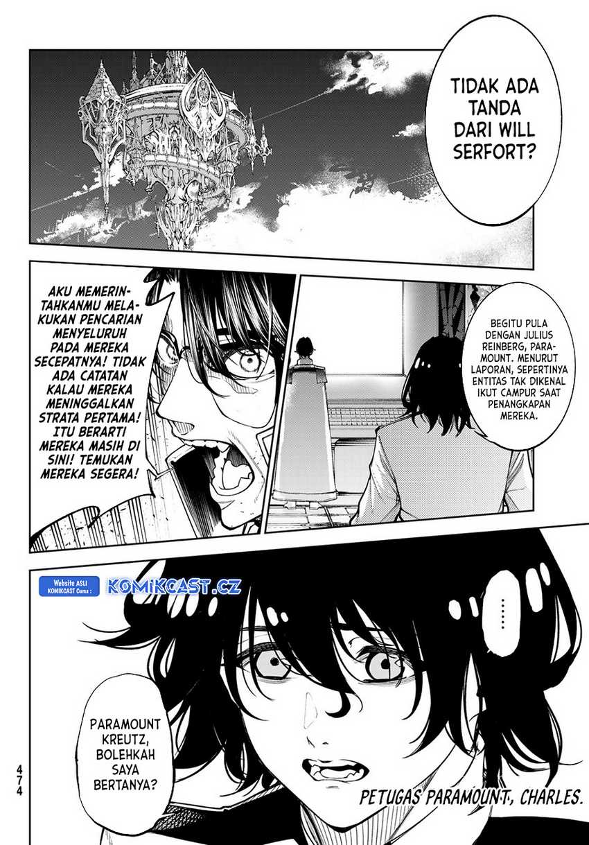 Tsue to Tsurugi no Wistoria Chapter 35 Gambar 15