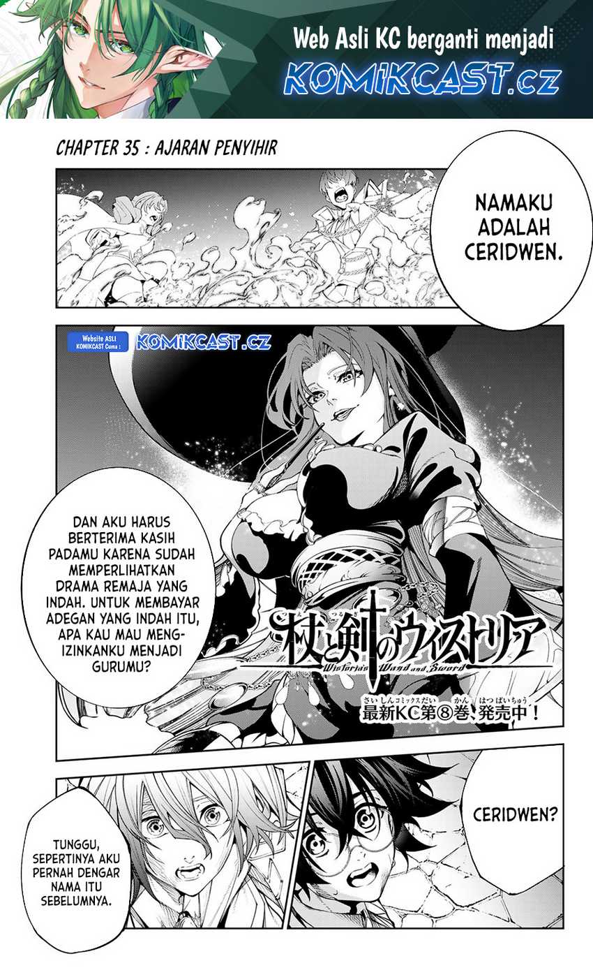 Baca  Tsue to Tsurugi no Wistoria Chapter 35 Gambar 2