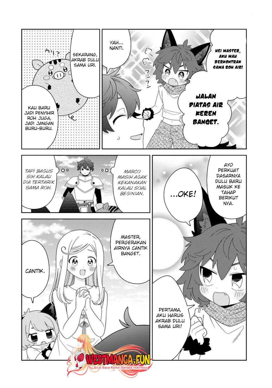 Seirei-tachi no Rakuen to Risou no Isekai Seikatsu Chapter 63 Gambar 6
