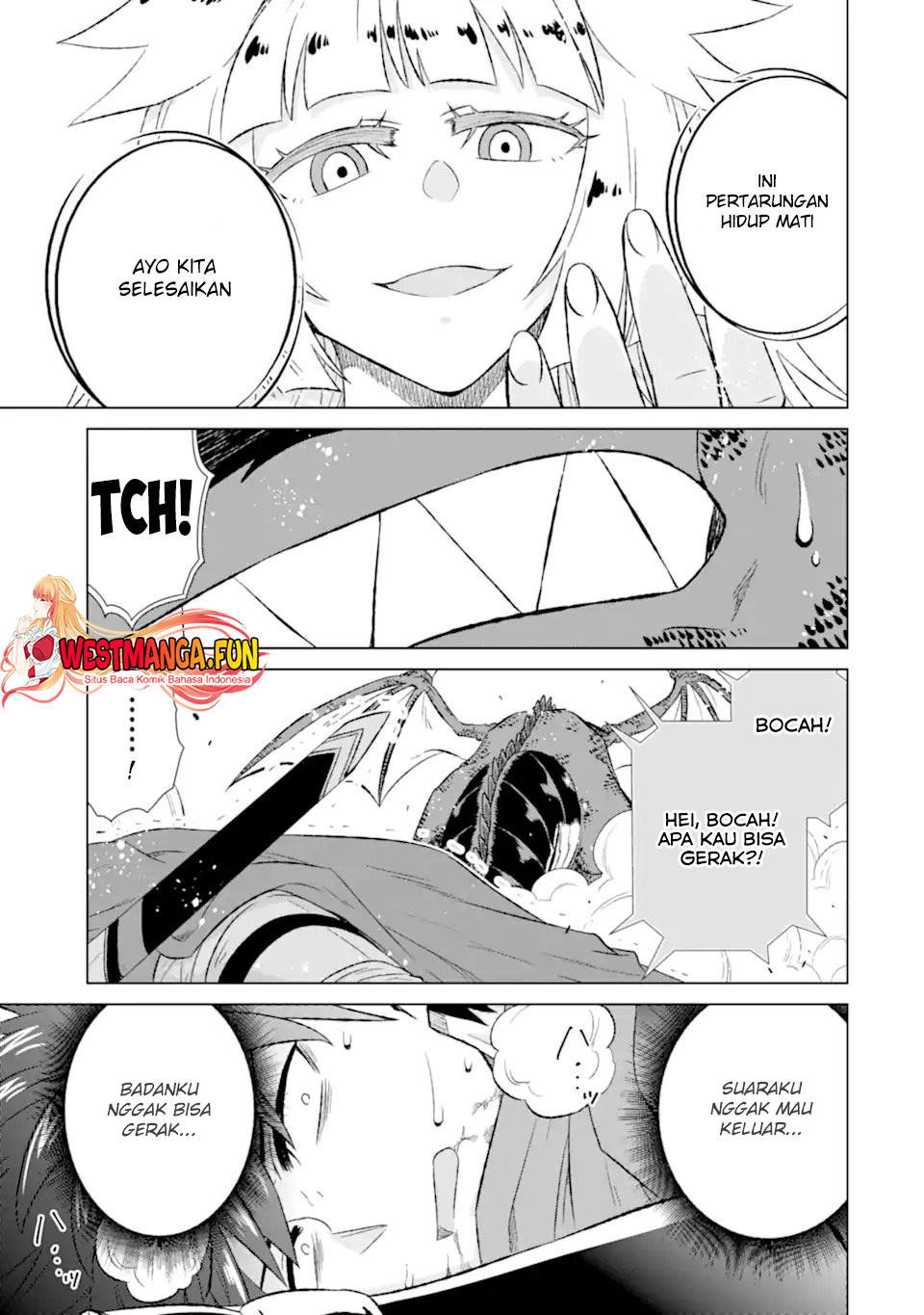Isekai de tadahitori no mamono tsukai ~ tenshoku shitara maou ni machigawa remashita Chapter 54.1 Gambar 9