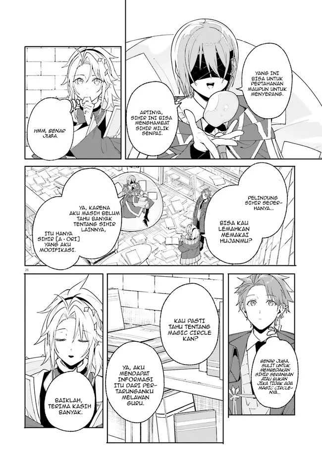 Majutsushi Kunon wa Miete Iru Chapter 24.2 Gambar 6