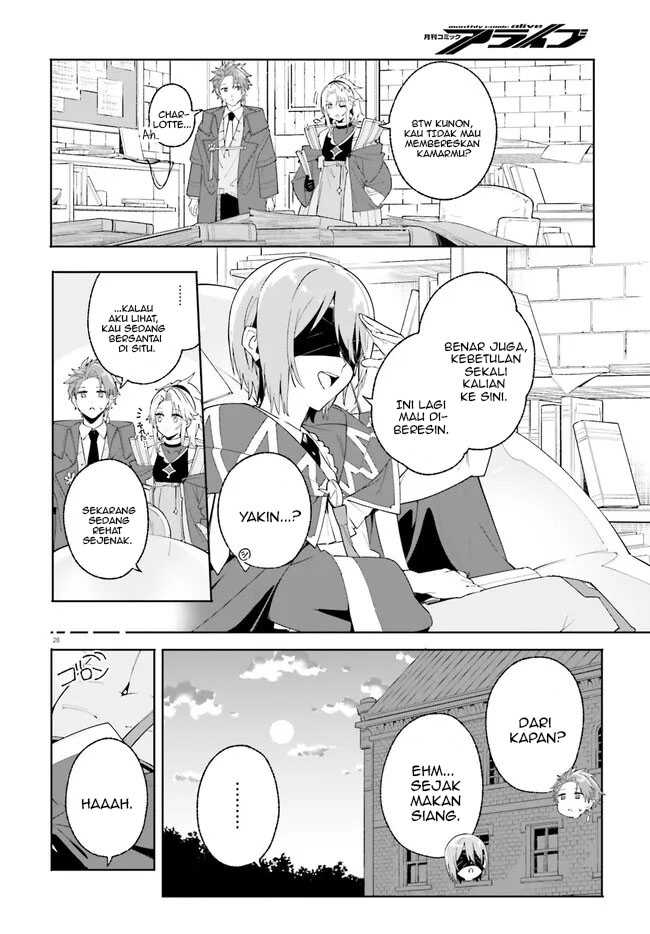 Majutsushi Kunon wa Miete Iru Chapter 24.2 Gambar 8