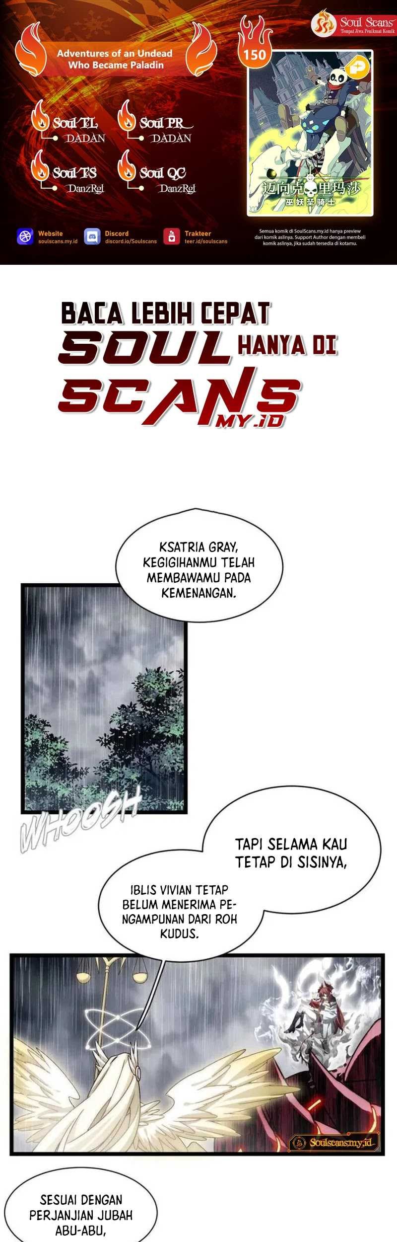 Baca Komik Adventures of an Undead Who Became Paladin Chapter 150 Gambar 1