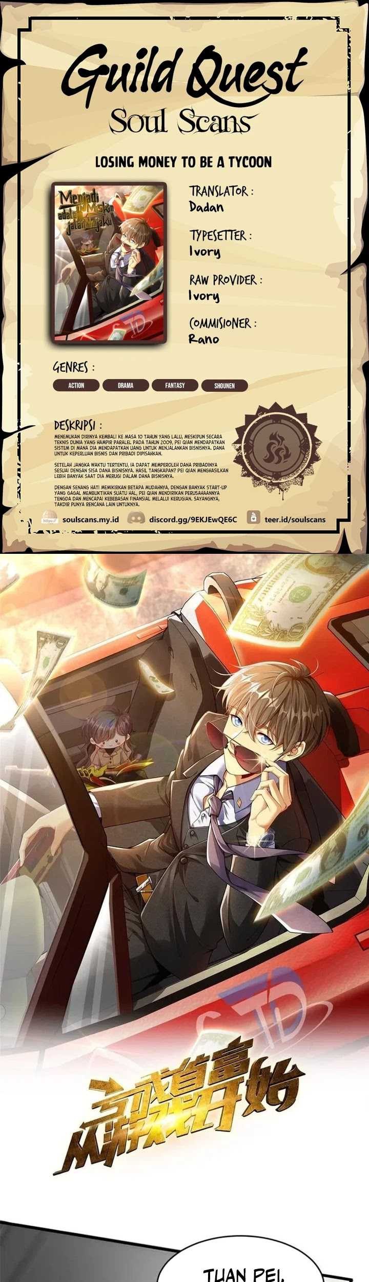 Baca Komik Losing Money to Be a Tycoon Chapter 130 Gambar 1