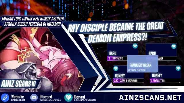 Baca Komik My Disciple Became The Great Demon Empress?! Chapter 14 Gambar 1