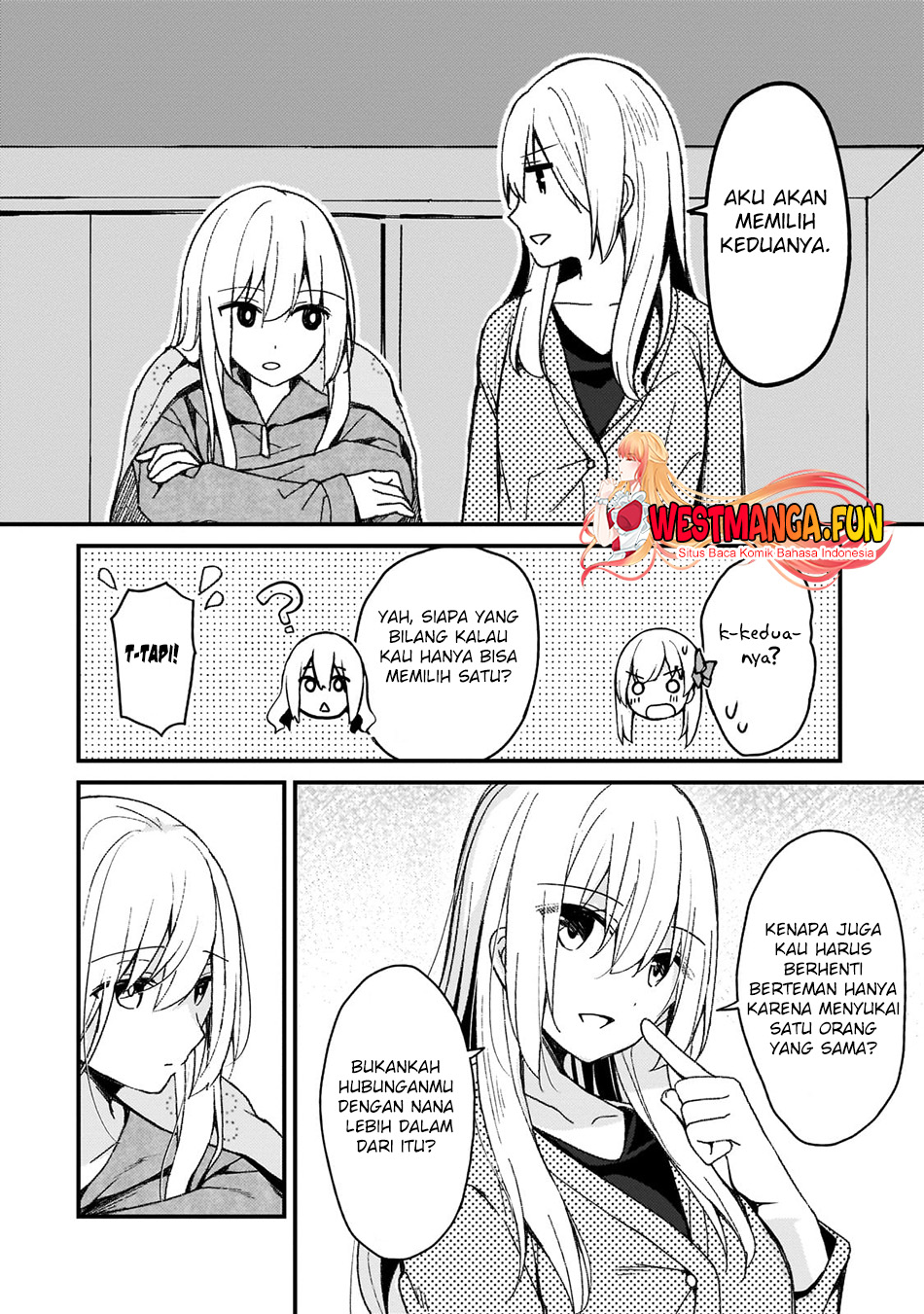 Netoge no Yome ga Ninki Idol datta ken ~Cool-kei no kanojo wa genjitsu demo yome no tsumori de iru~ Chapter 18 Gambar 11