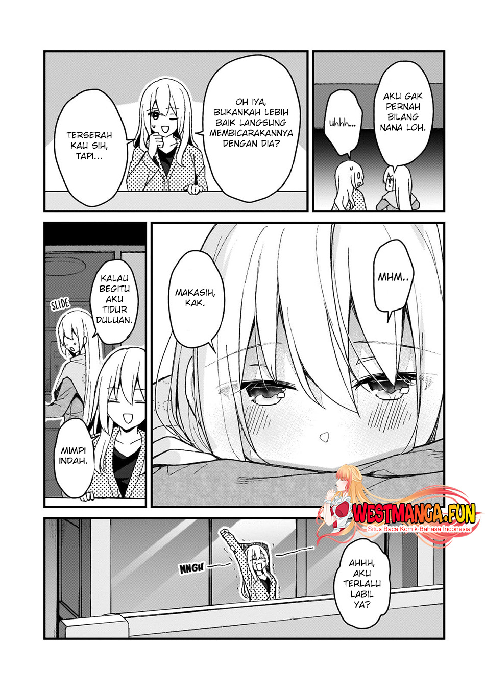 Netoge no Yome ga Ninki Idol datta ken ~Cool-kei no kanojo wa genjitsu demo yome no tsumori de iru~ Chapter 18 Gambar 12