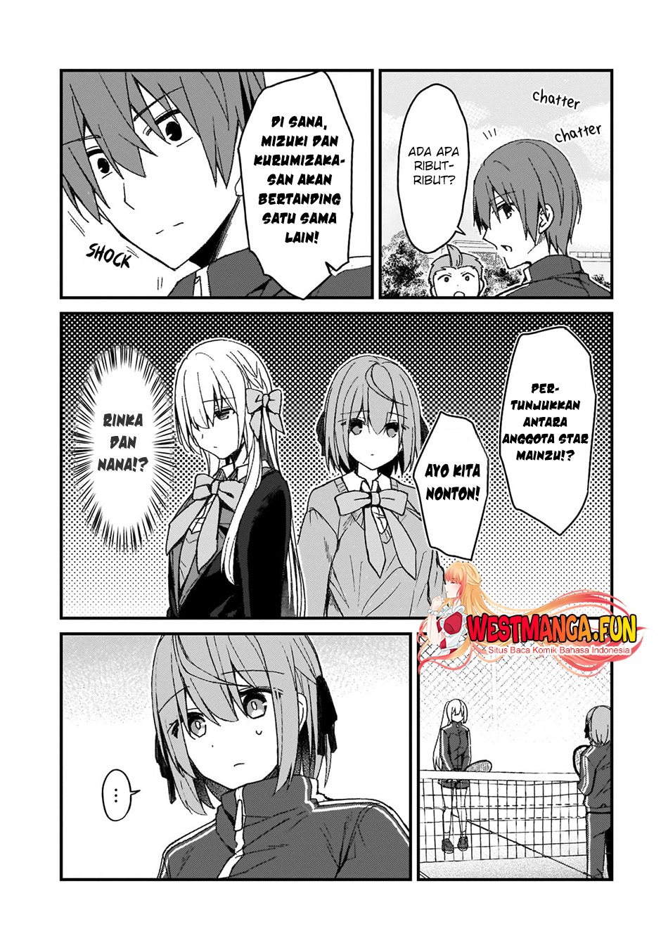 Netoge no Yome ga Ninki Idol datta ken ~Cool-kei no kanojo wa genjitsu demo yome no tsumori de iru~ Chapter 18 Gambar 14