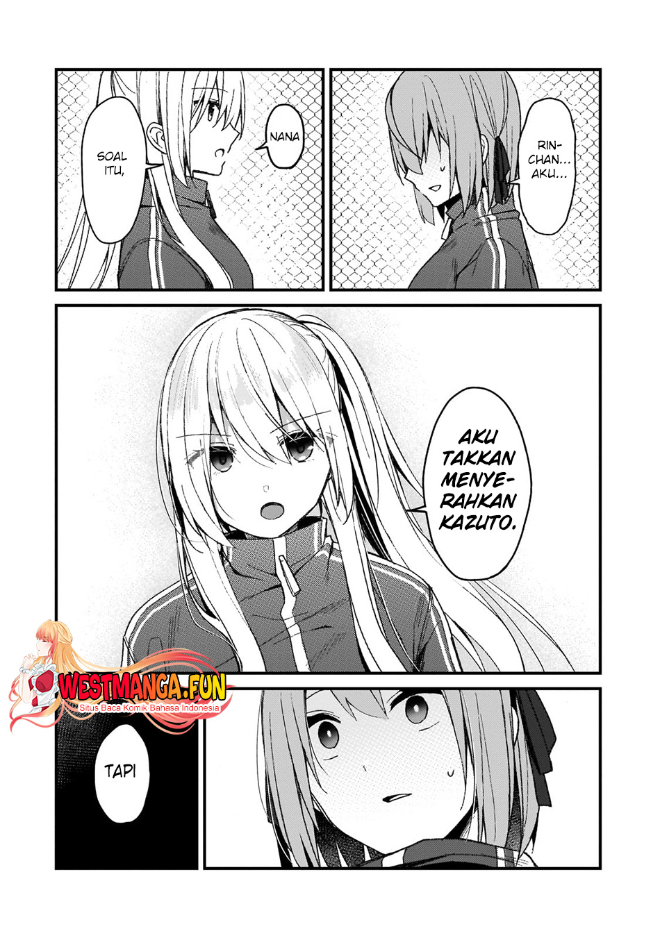 Netoge no Yome ga Ninki Idol datta ken ~Cool-kei no kanojo wa genjitsu demo yome no tsumori de iru~ Chapter 18 Gambar 15