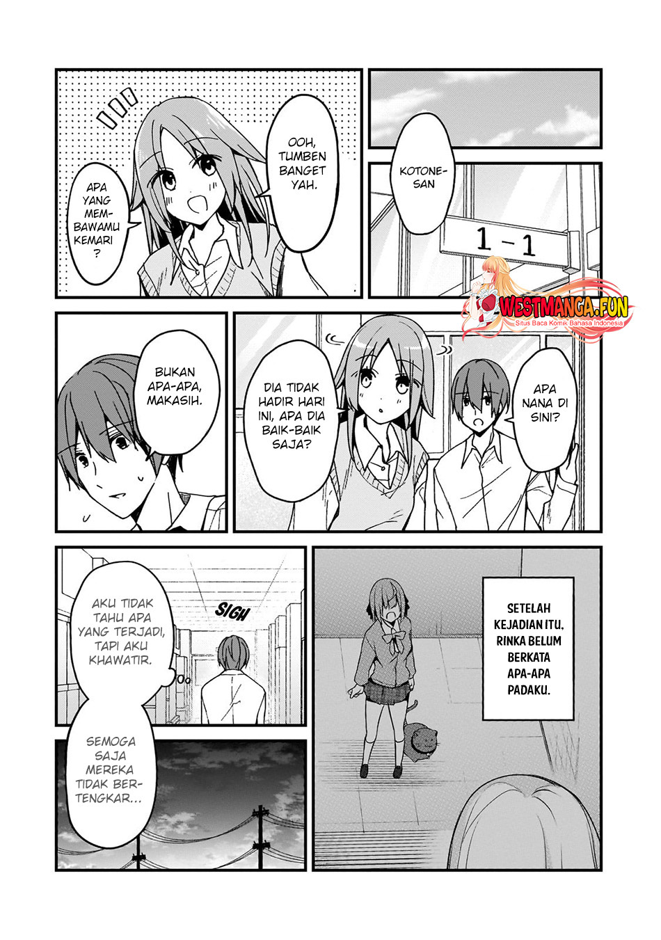Netoge no Yome ga Ninki Idol datta ken ~Cool-kei no kanojo wa genjitsu demo yome no tsumori de iru~ Chapter 18 Gambar 6