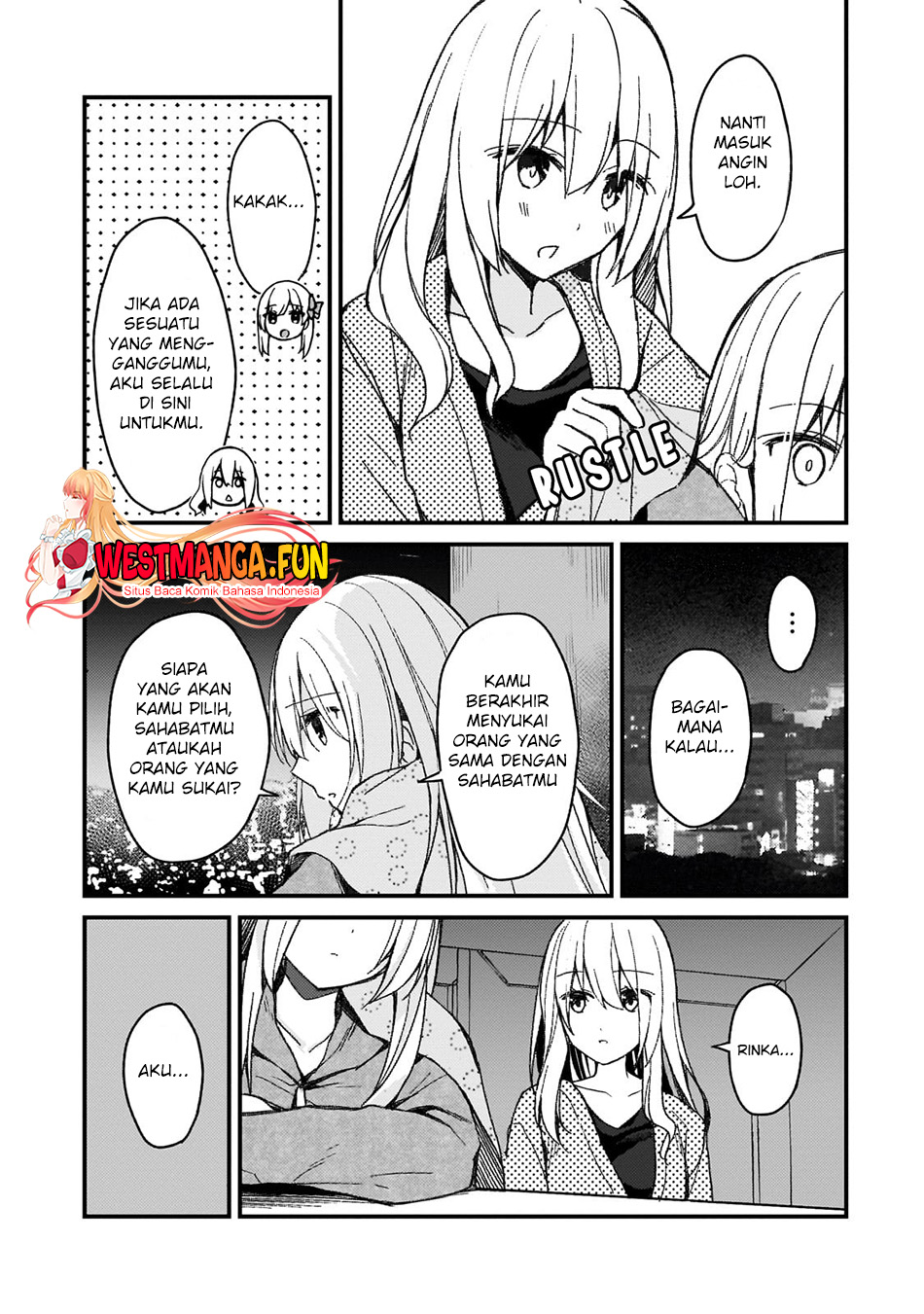 Netoge no Yome ga Ninki Idol datta ken ~Cool-kei no kanojo wa genjitsu demo yome no tsumori de iru~ Chapter 18 Gambar 9