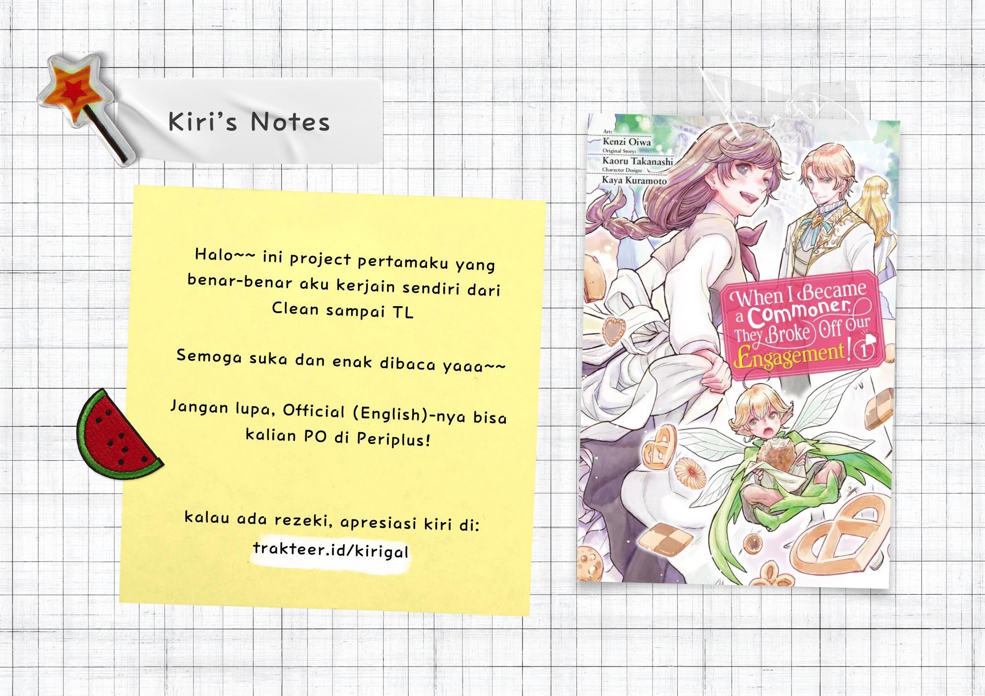 Kizoku Kara Shomin ni Natta no de, Konyaku wo Kaishou Saremashita! Chapter 01 Gambar 53