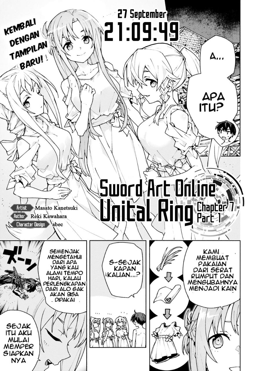 Baca Sword Art Online Unital Ring Chapter 07 Gambar 2