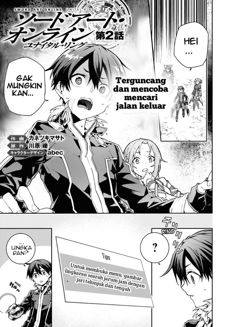 Baca Sword Art Online Unital Ring Chapter 02 Gambar 2