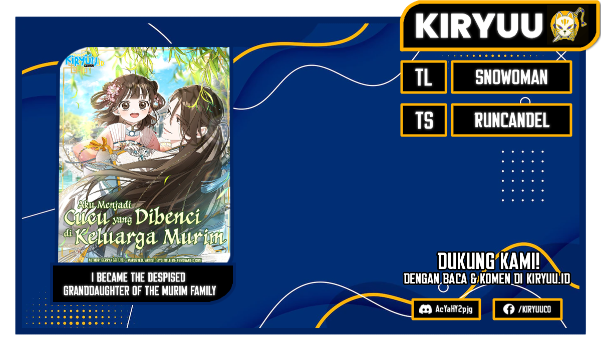 Baca Komik I Became the Despised Granddaughter of the Murim Family Chapter 08 Gambar 1
