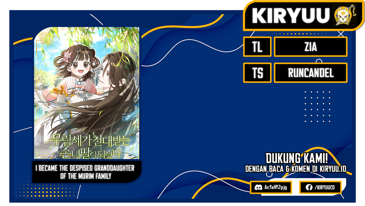 Baca Komik I Became the Despised Granddaughter of the Murim Family Chapter 01 Gambar 1
