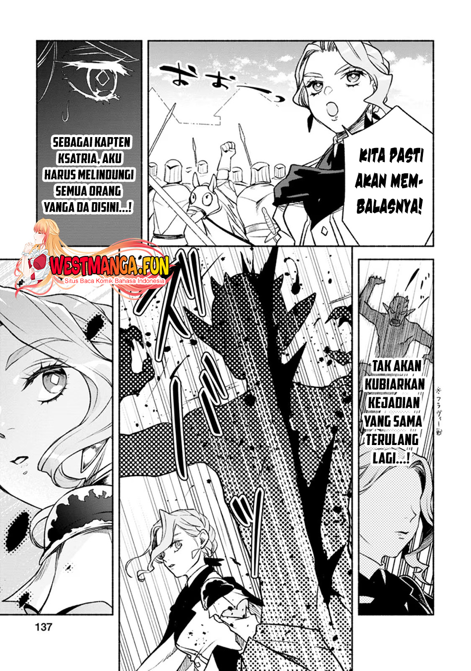 Sono Monban, Saikyou Nitsuki: Tsuihou Sareta Bougyo Ryoku 9999 no Senshi, Outo no Monban Toshite Musou Suru Chapter 30 Gambar 5