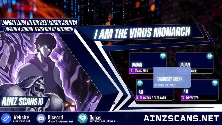 Baca Komik I Am the Virus Monarch Chapter 16 Gambar 1