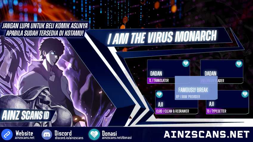 Baca Komik I Am the Virus Monarch Chapter 15 Gambar 1