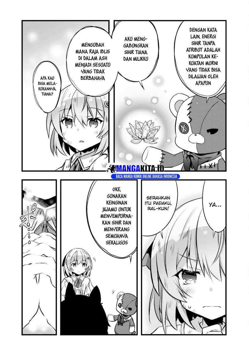 Shinjou Saikyou no Dai Kenja, Tensei-saki ga Nuigurumi demo Saikyou deshita Chapter 13.2 Gambar 7