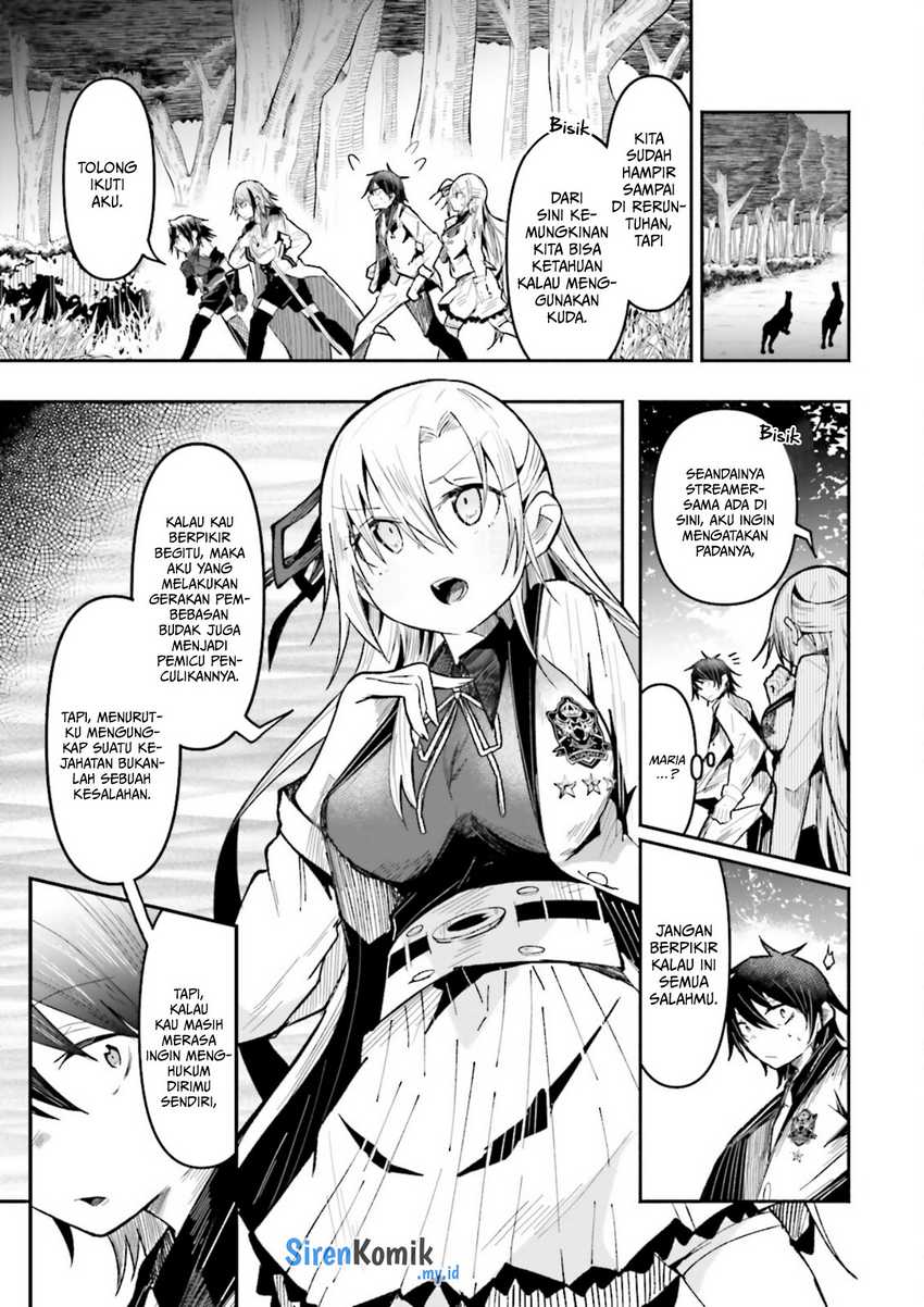 Isekai de Haishin Katsudou wo Shitara Tairyou no Yandere Shinja wo Umidashite Shimatta Ken Chapter 35 Gambar 13