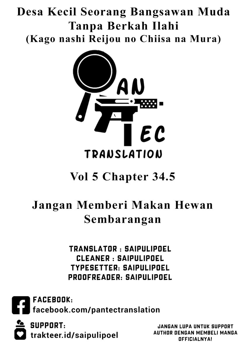 Baca Komik The Small Village of the Young Lady Without Blessing Chapter 34.5 Gambar 1