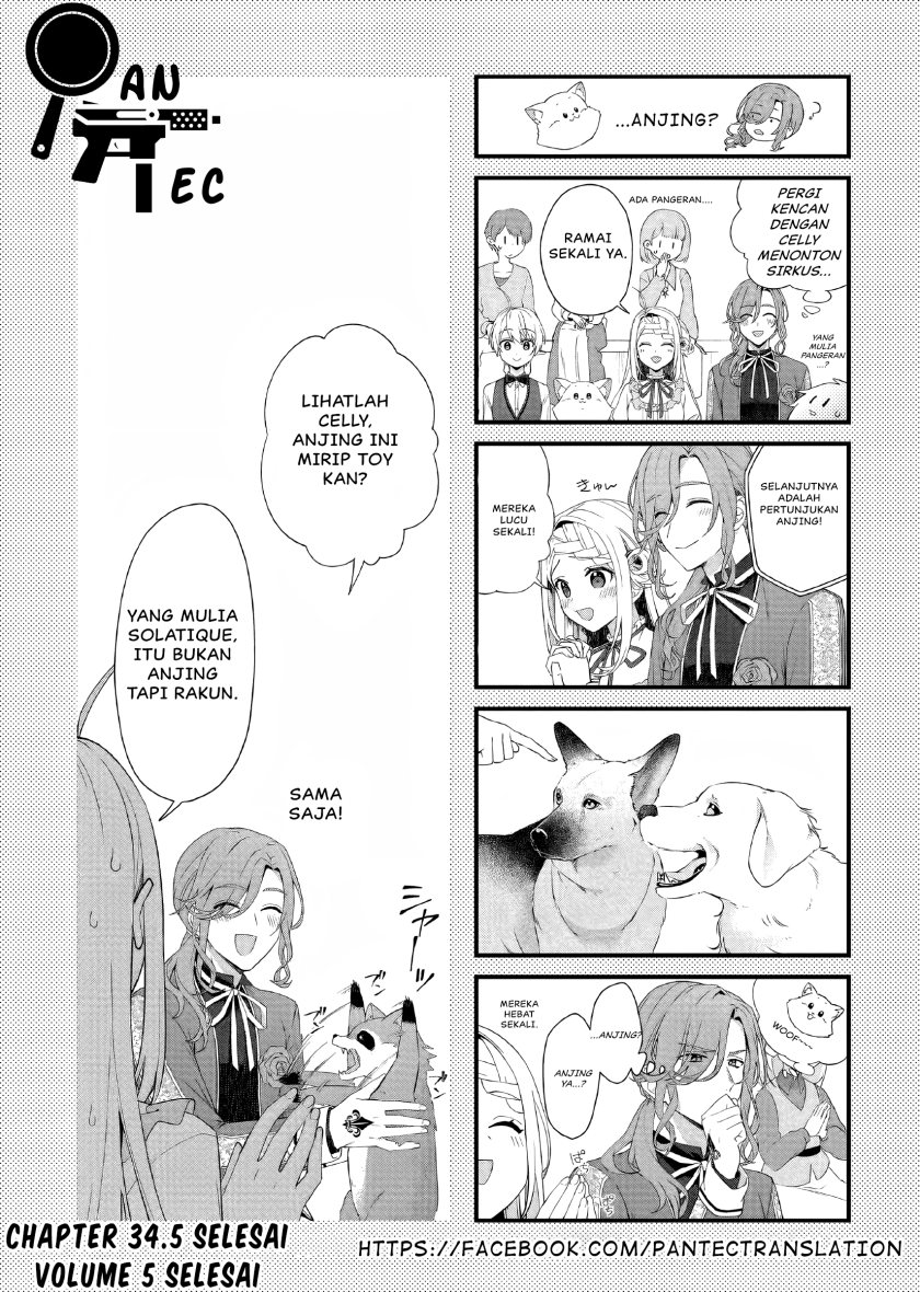 The Small Village of the Young Lady Without Blessing Chapter 34.5 Gambar 7