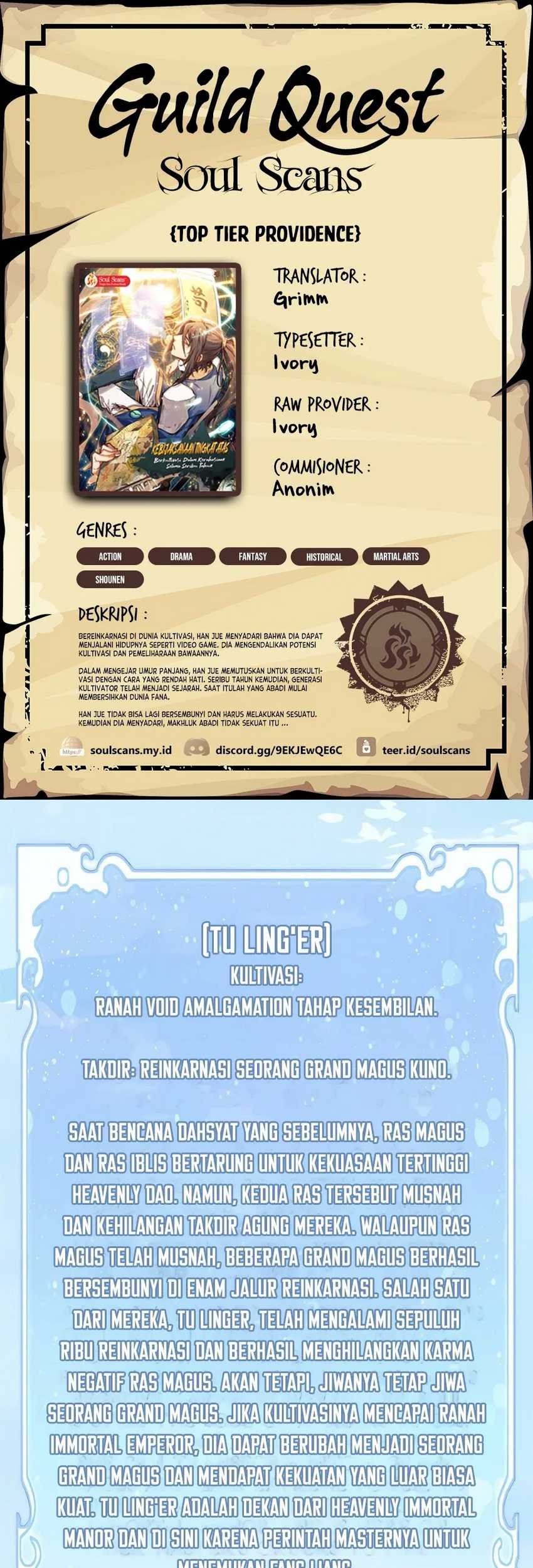 Baca Komik Top Tier Providence: Secretly Cultivate for a Thousand Years Chapter 171 Gambar 1