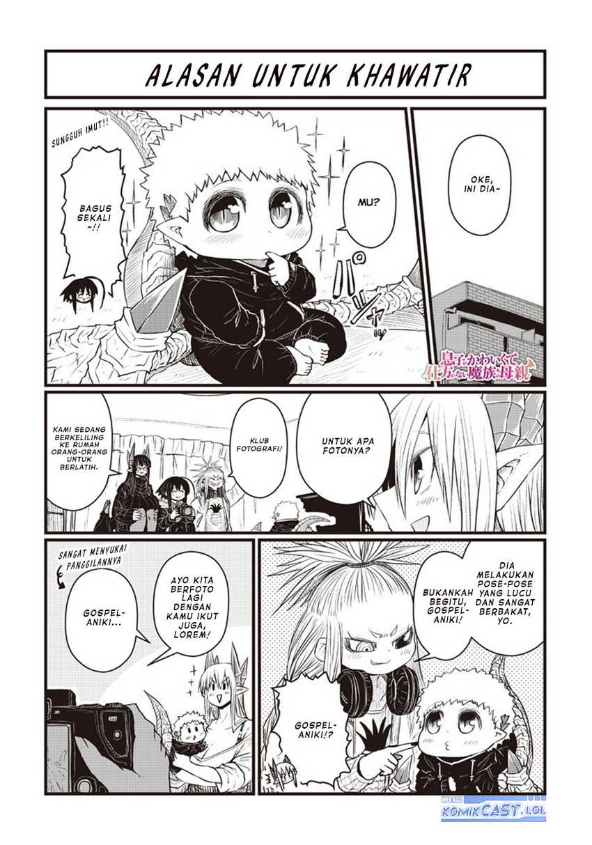 Musuko ga Kawaikute Shikataganai Mazoku no Hahaoya Chapter 190 Gambar 3