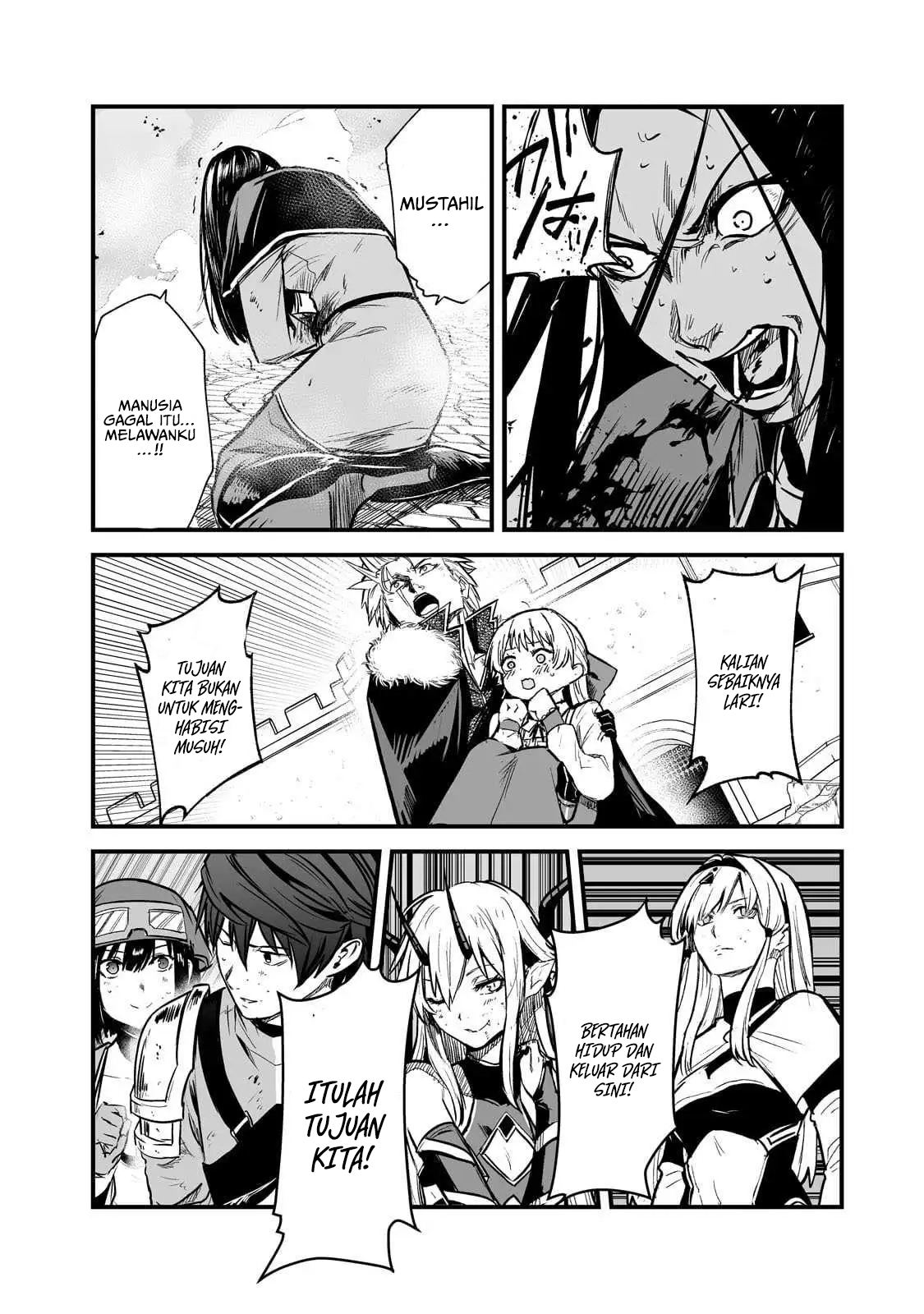 Boushoku-Hi no Ken Chapter 45 Gambar 21