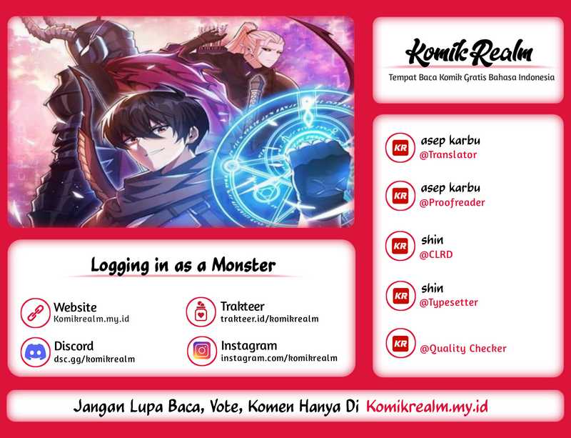 Baca Komik Logging in as a Monster Chapter 34 Gambar 1