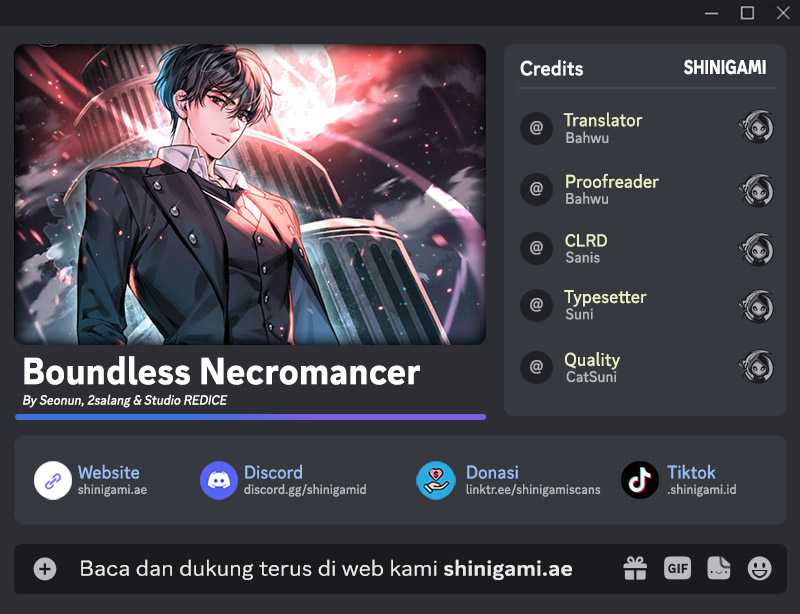 Baca Komik Boundless Necromancer Chapter 94 Gambar 1
