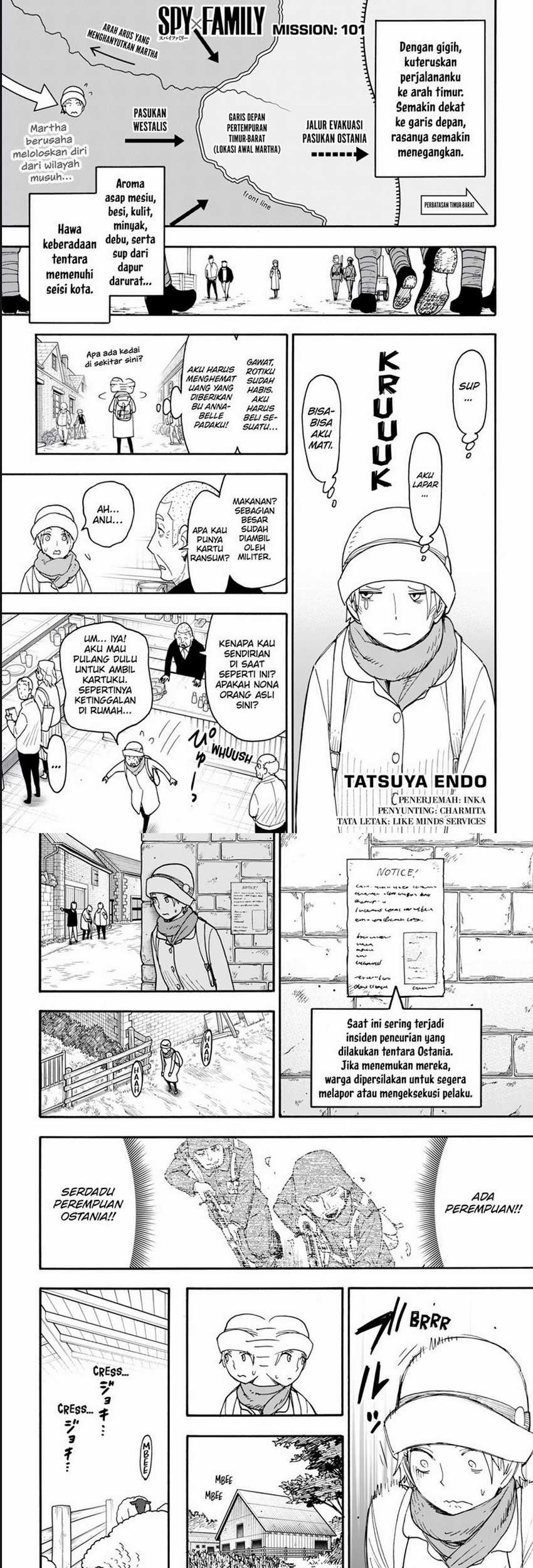 Baca Komik Spy X Family Chapter 101 Gambar 1