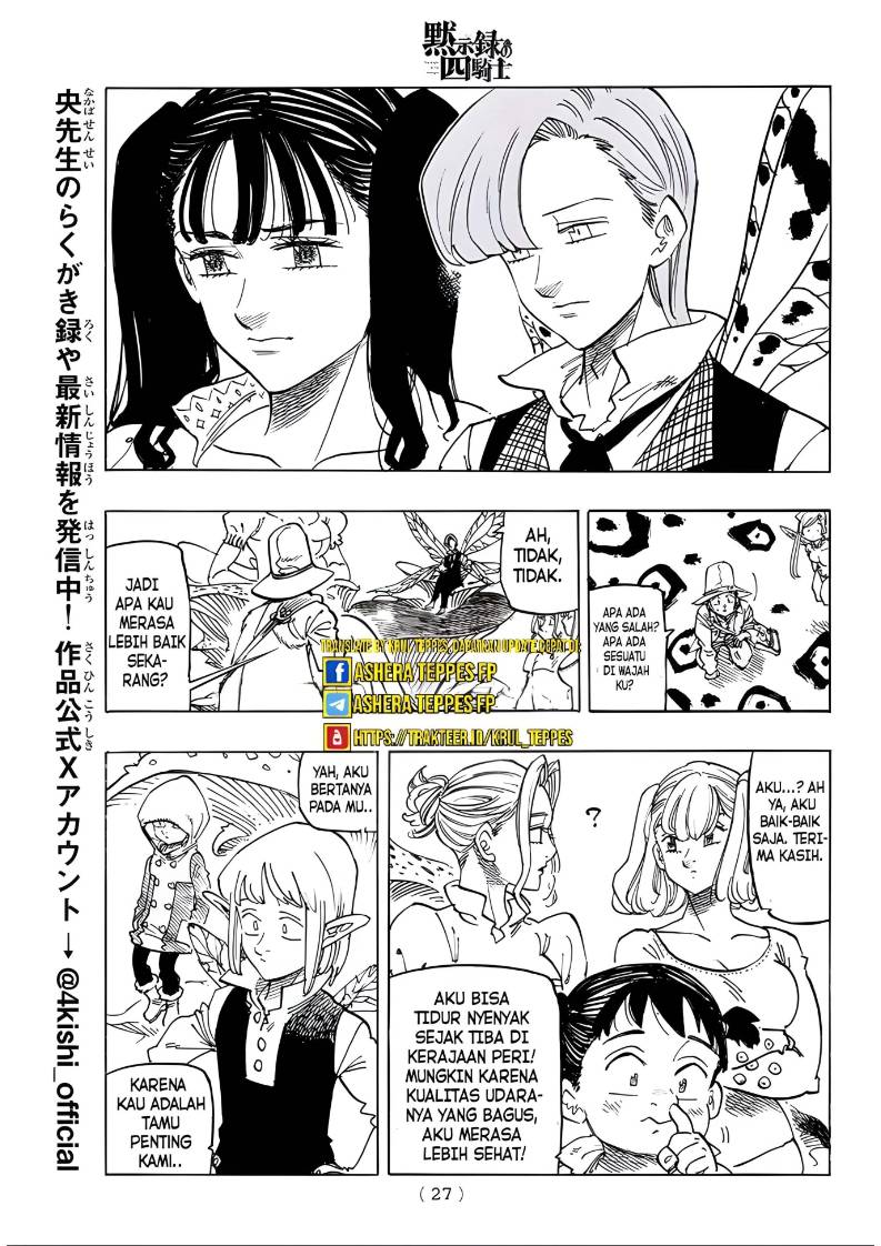 Mokushiroku no Yonkishi Chapter 133 Gambar 14