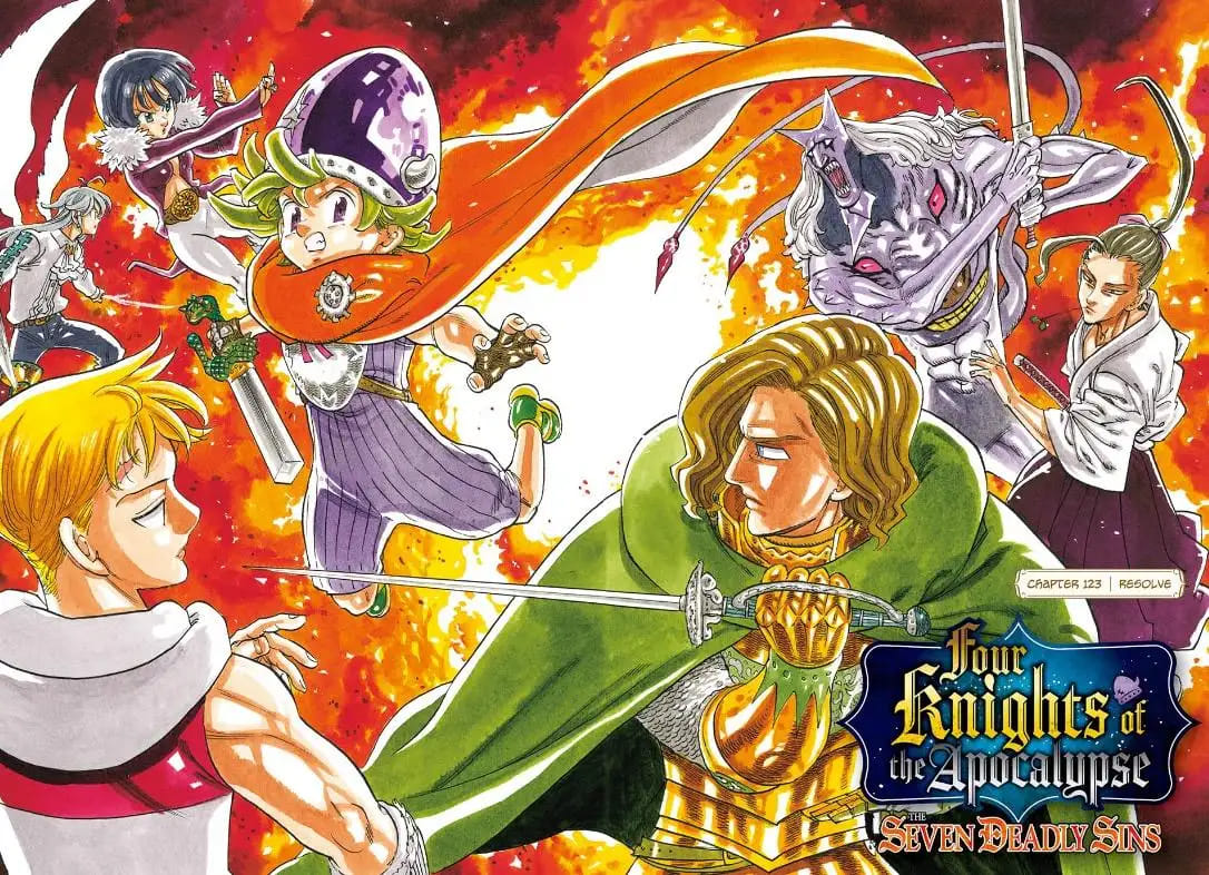 Baca Mokushiroku no Yonkishi Chapter 123 Gambar 2