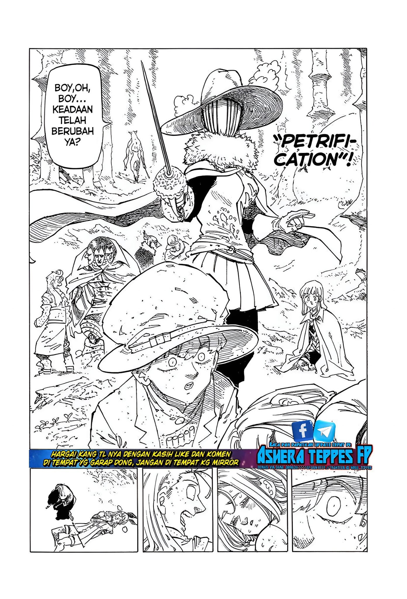 Mokushiroku no Yonkishi Chapter 122 Gambar 11