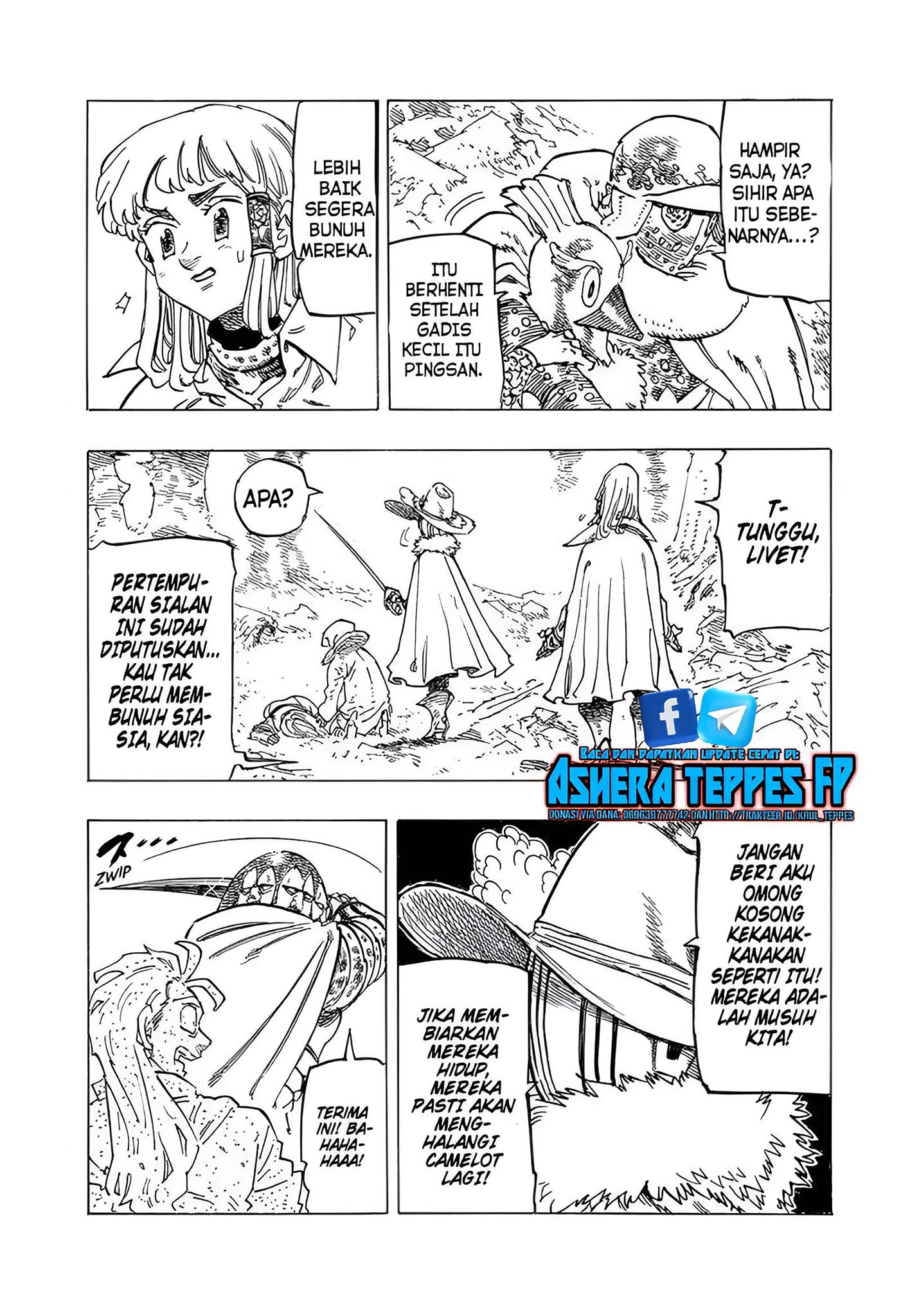 Mokushiroku no Yonkishi Chapter 122 Gambar 12
