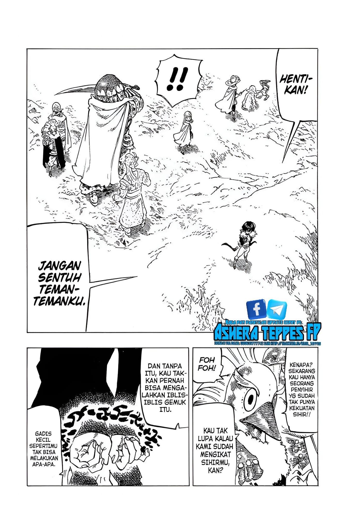 Mokushiroku no Yonkishi Chapter 122 Gambar 13
