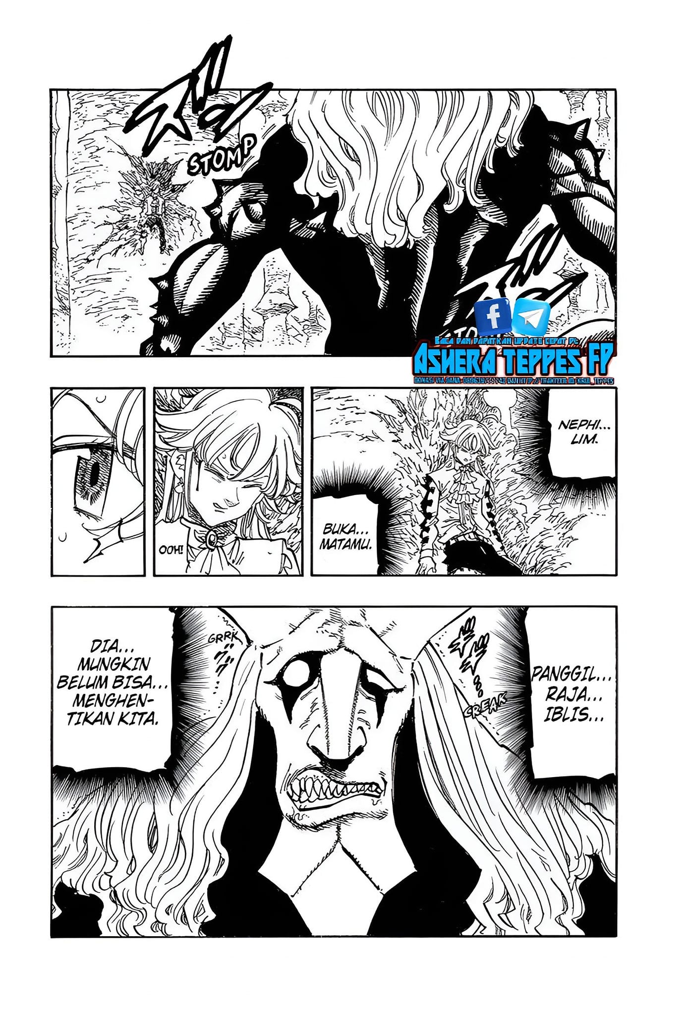 Mokushiroku no Yonkishi Chapter 122 Gambar 3