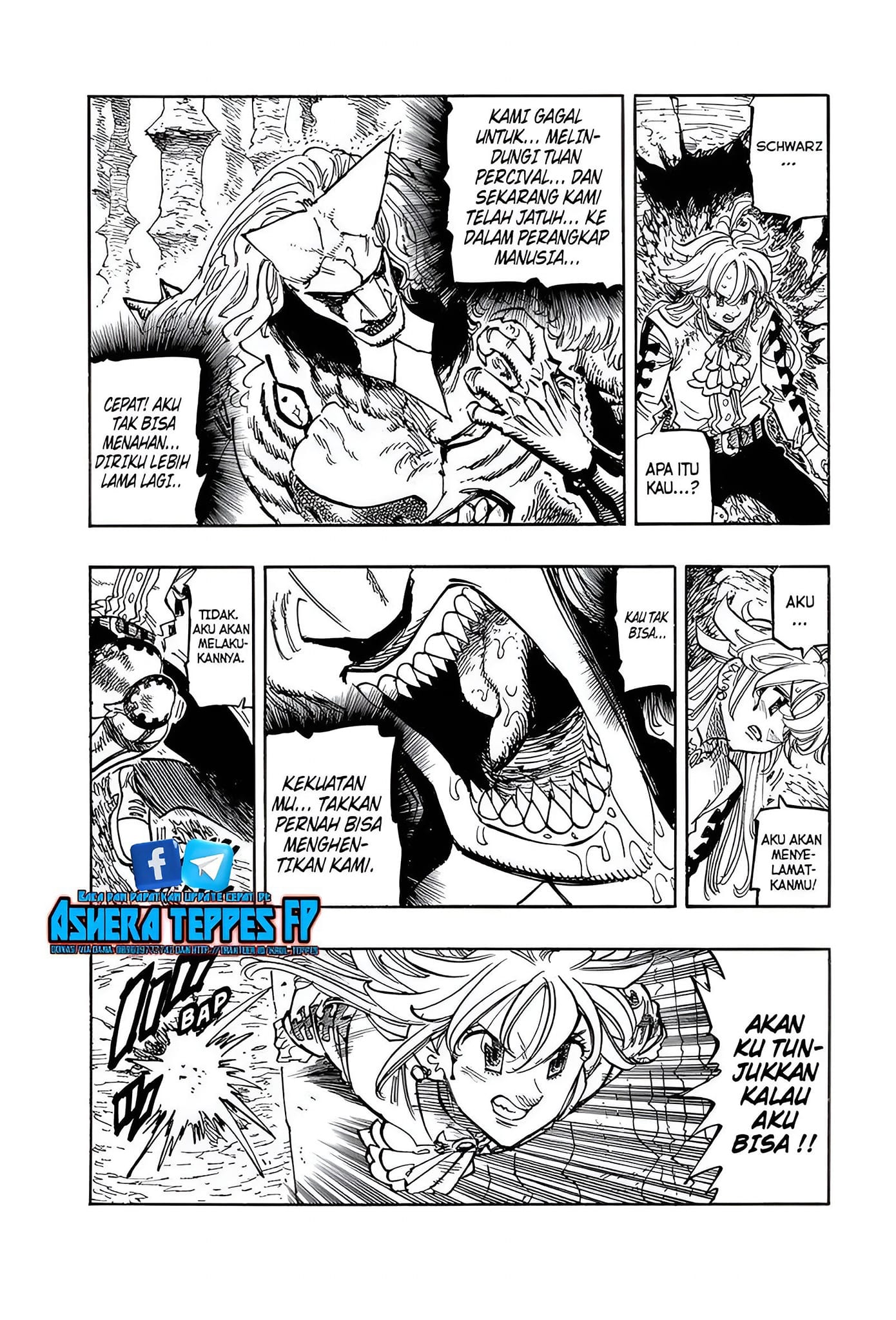 Mokushiroku no Yonkishi Chapter 122 Gambar 4