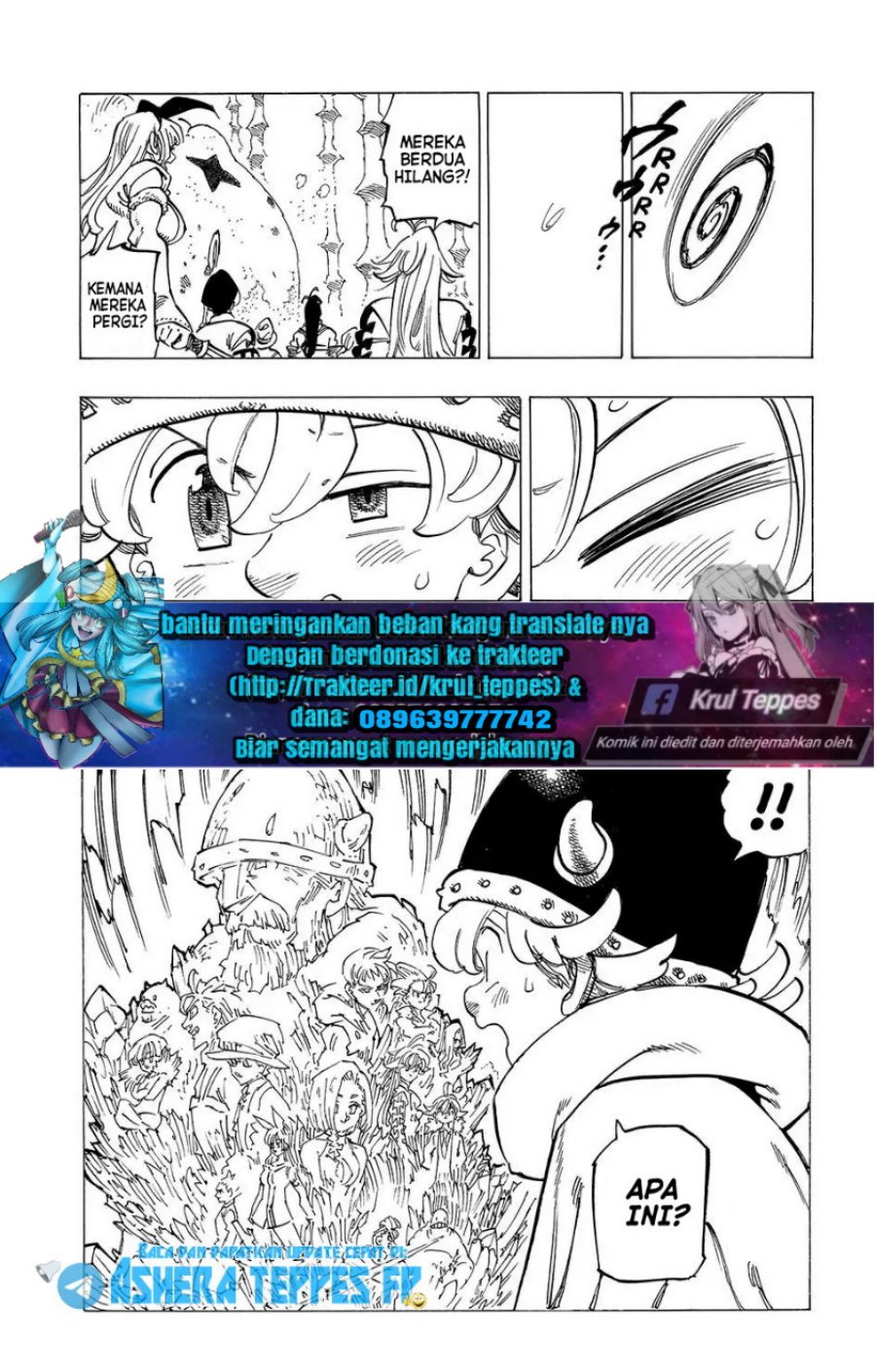 Mokushiroku no Yonkishi Chapter 119 Gambar 6