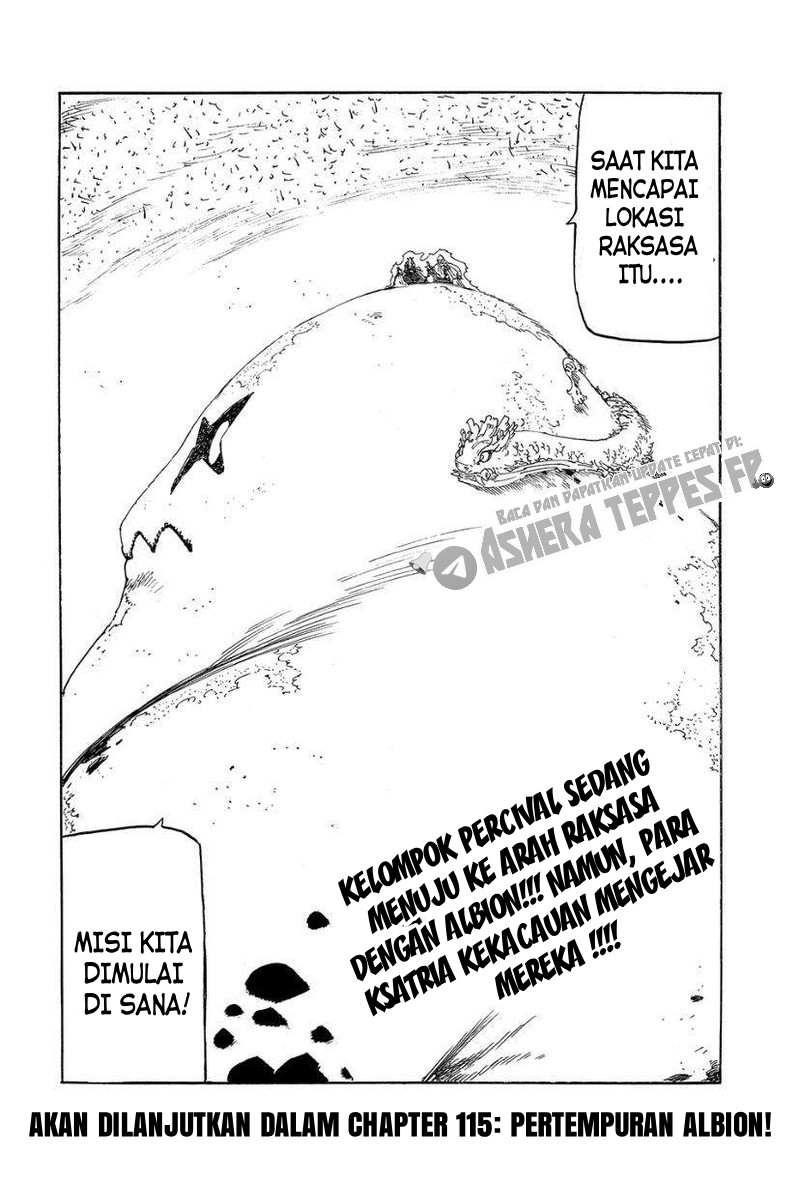 Mokushiroku no Yonkishi Chapter 114 Gambar 22