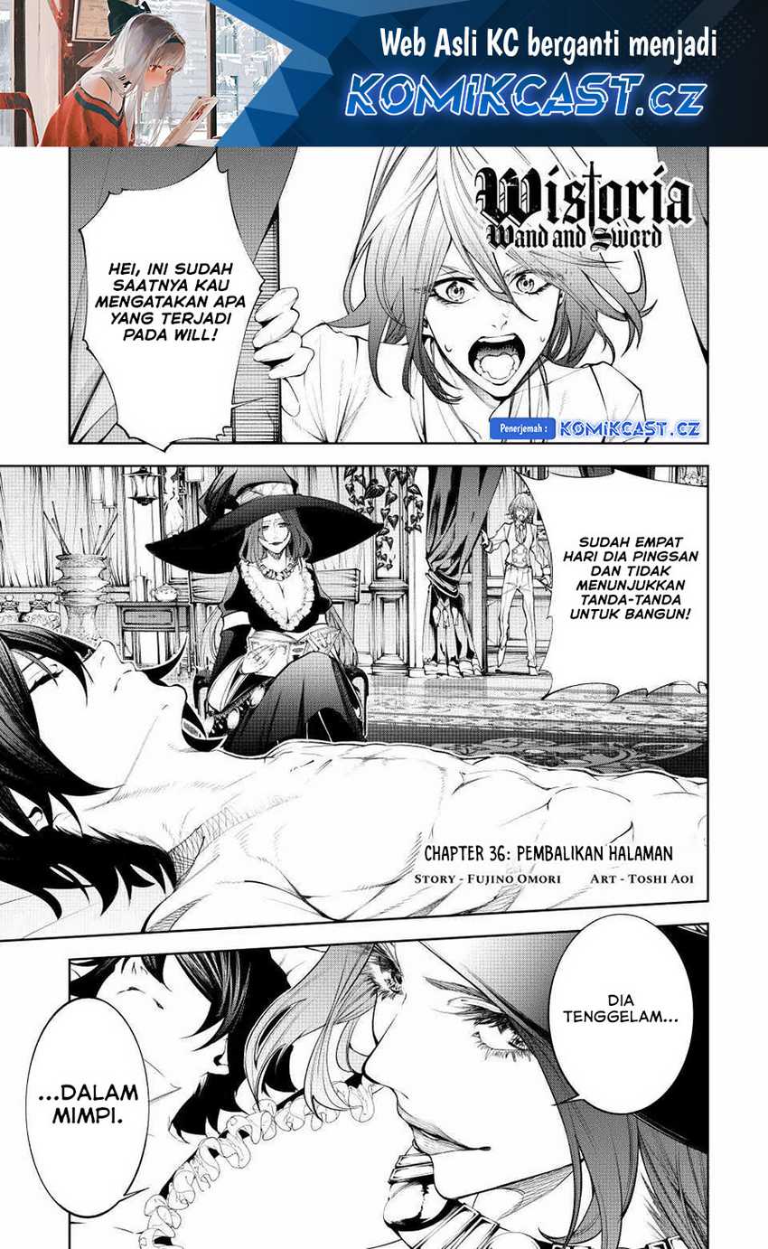 Baca  Tsue to Tsurugi no Wistoria Chapter 36 Gambar 2