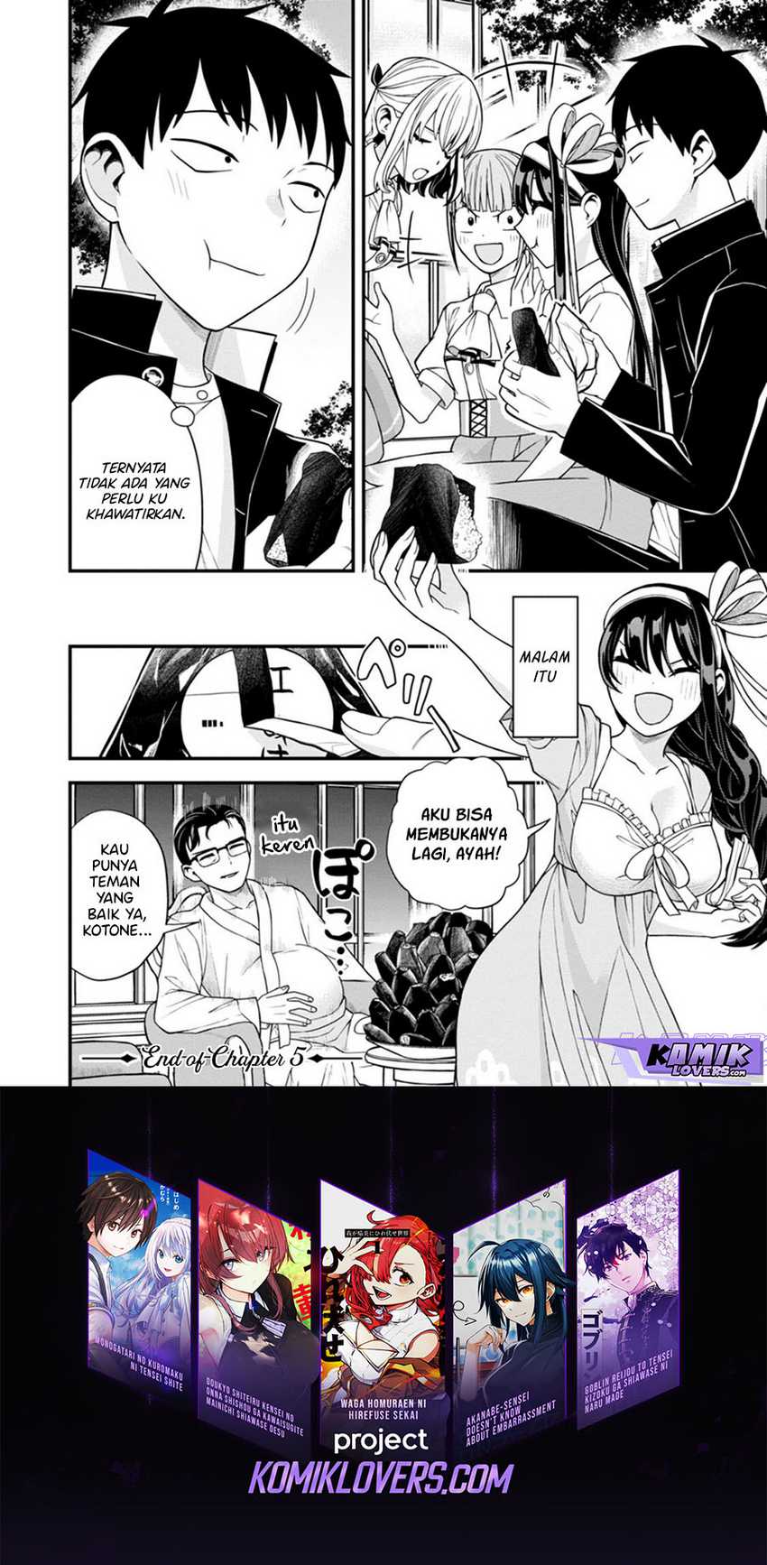 Hajimete no Ojou-sama Chapter 05 Gambar 25