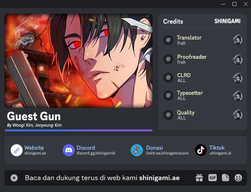 Baca Komik Guest Gun (Embodiment of the Assassin in the Murim World) Chapter 20 Gambar 1