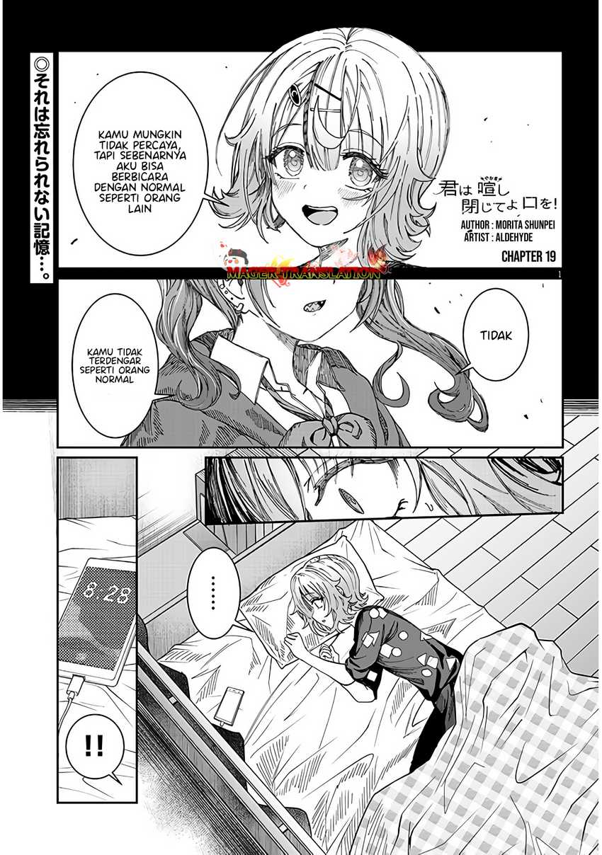 Baca Kimi wa Yakamashi Tojite yo Kuchi wo! Chapter 19 Gambar 2