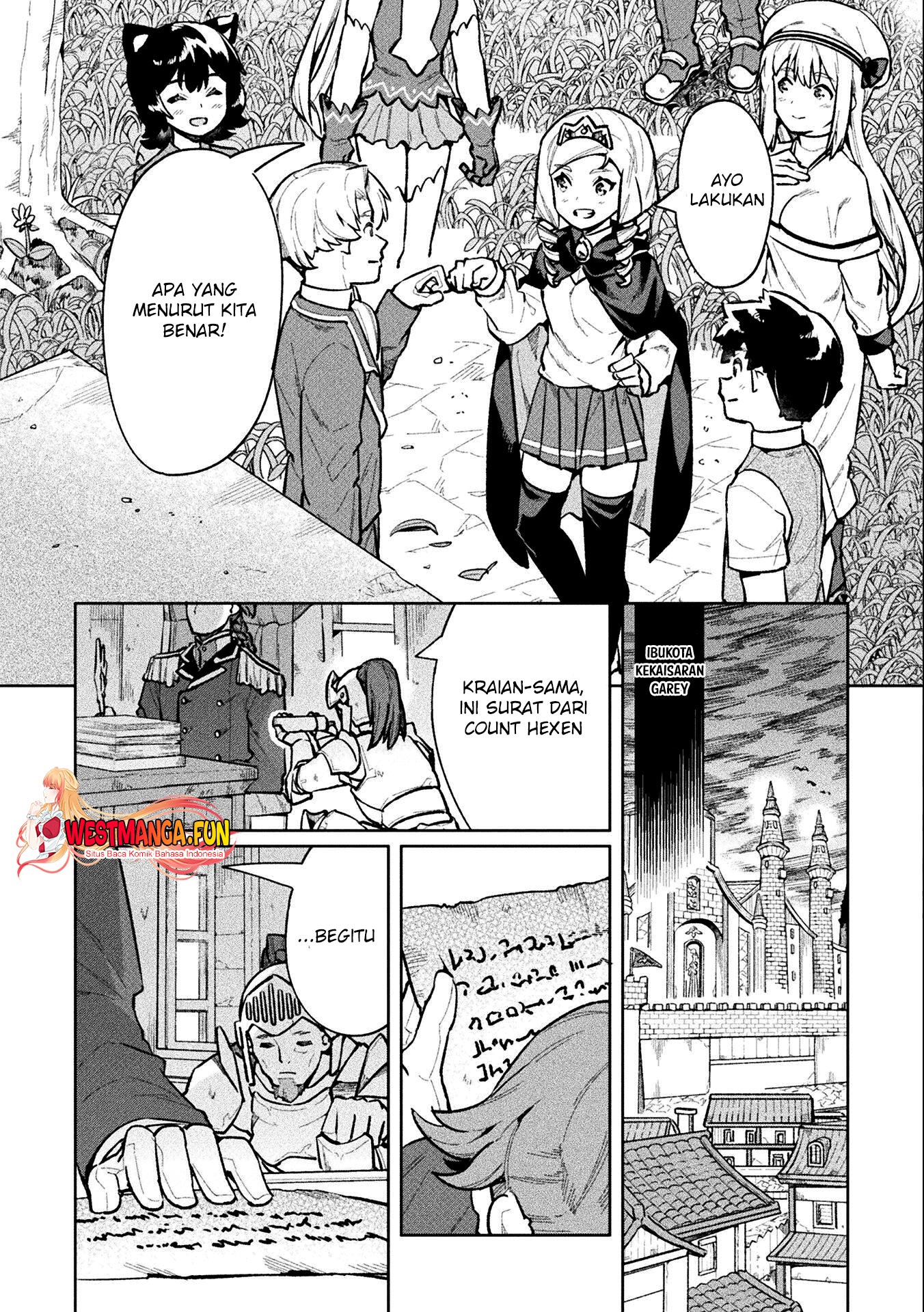 NEET dakedo Hello Work ni Ittara Isekai ni Tsuretekareta Chapter 58 Gambar 34
