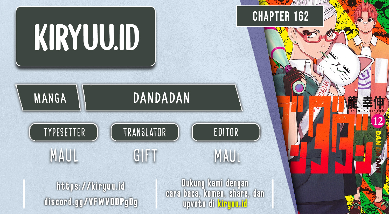 Baca Komik DANDADAN Chapter 162 Gambar 1