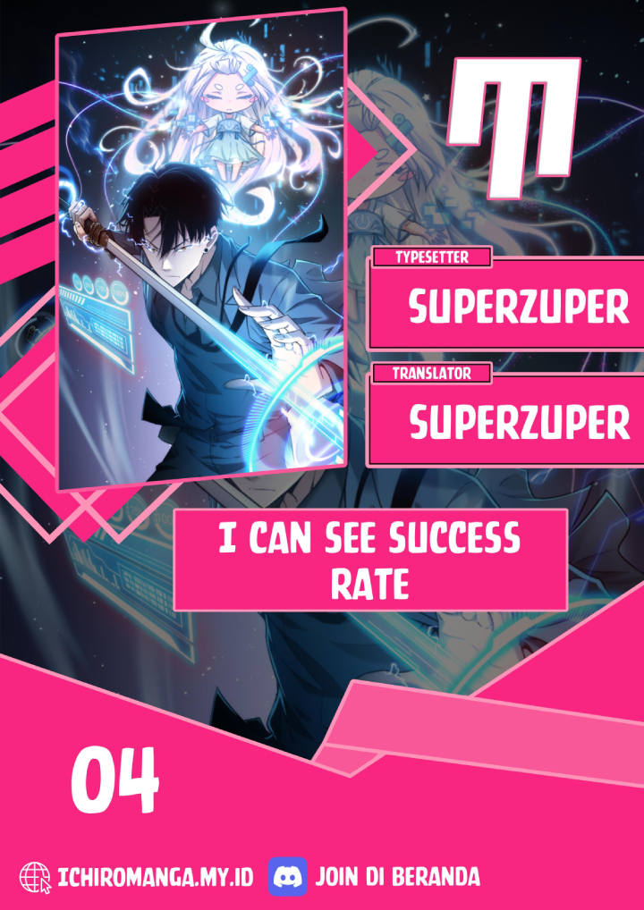Baca Komik I Can See The Success Rate Chapter 04 Gambar 1